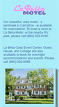 Mobile Screenshot of labellamotel.com